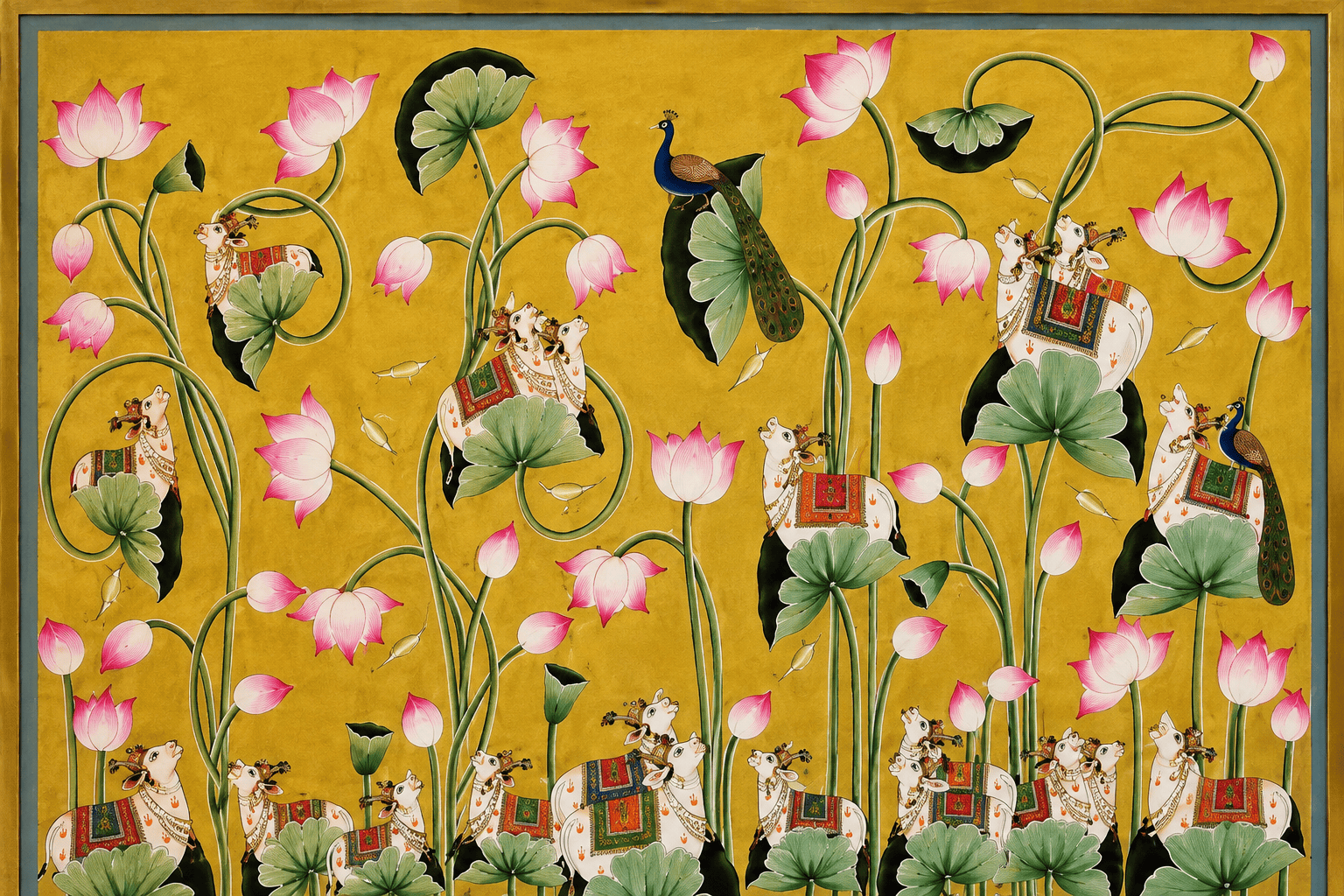 Lotus Pichwai Painting: Meaning, Sizes & Price Guide