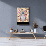 Shrinathji painting with gold