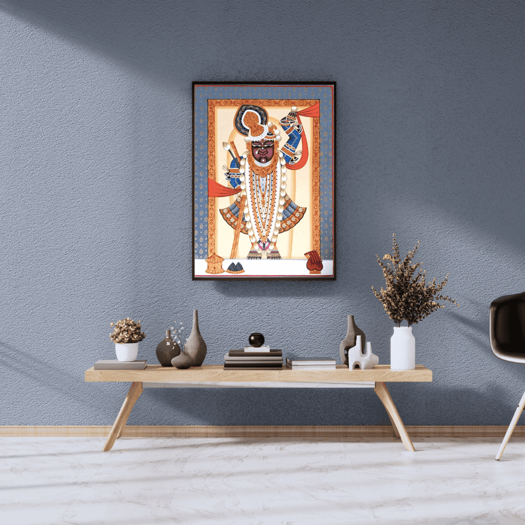 shrinathji painting by nathdwara artist