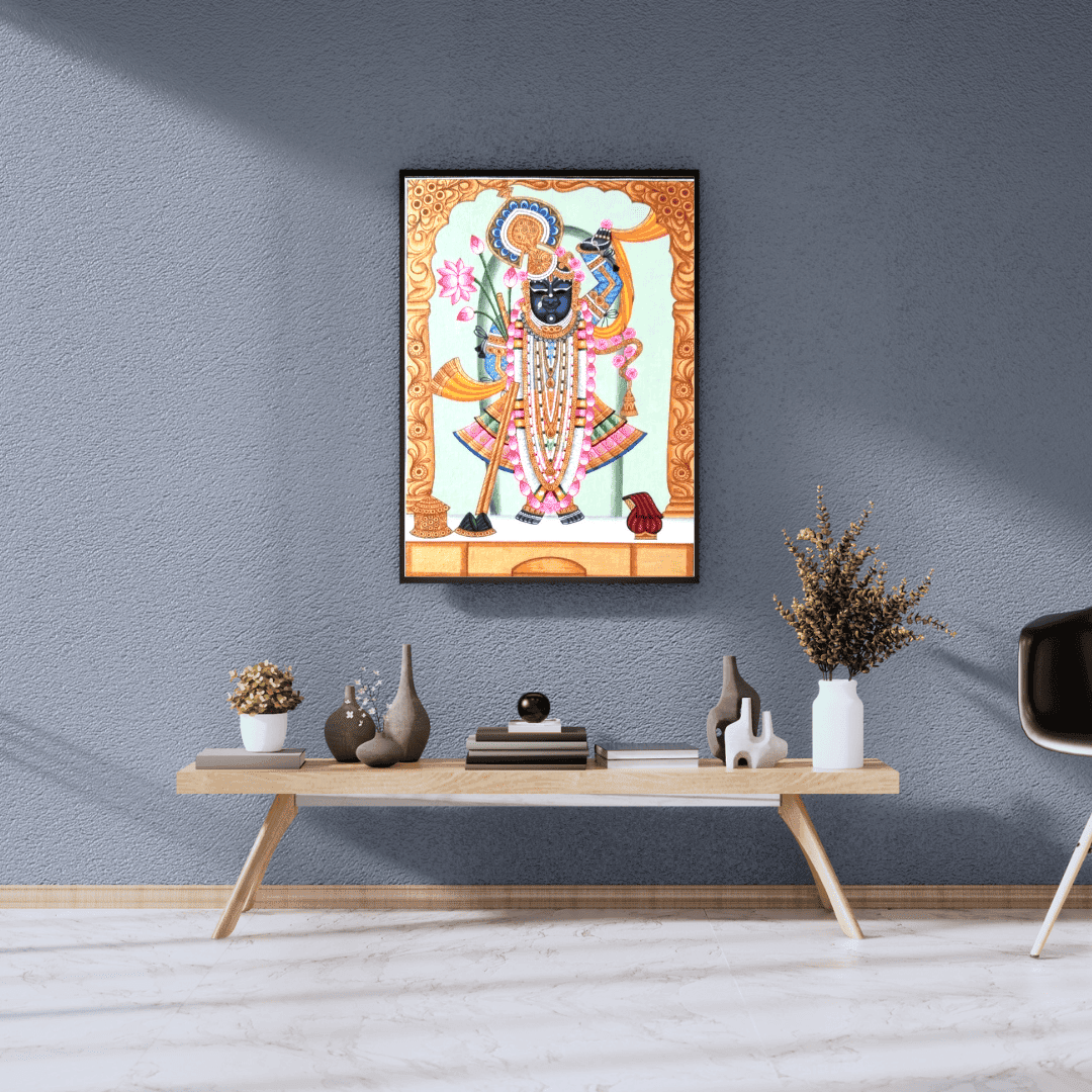 shrinathji painting by nathdwara artist