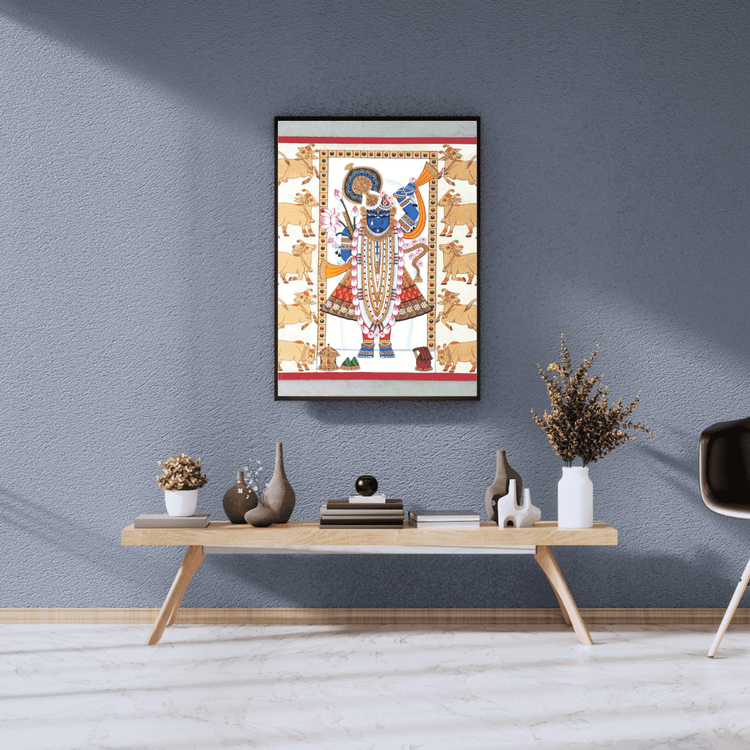 shrinathji painting by nathdwara artist