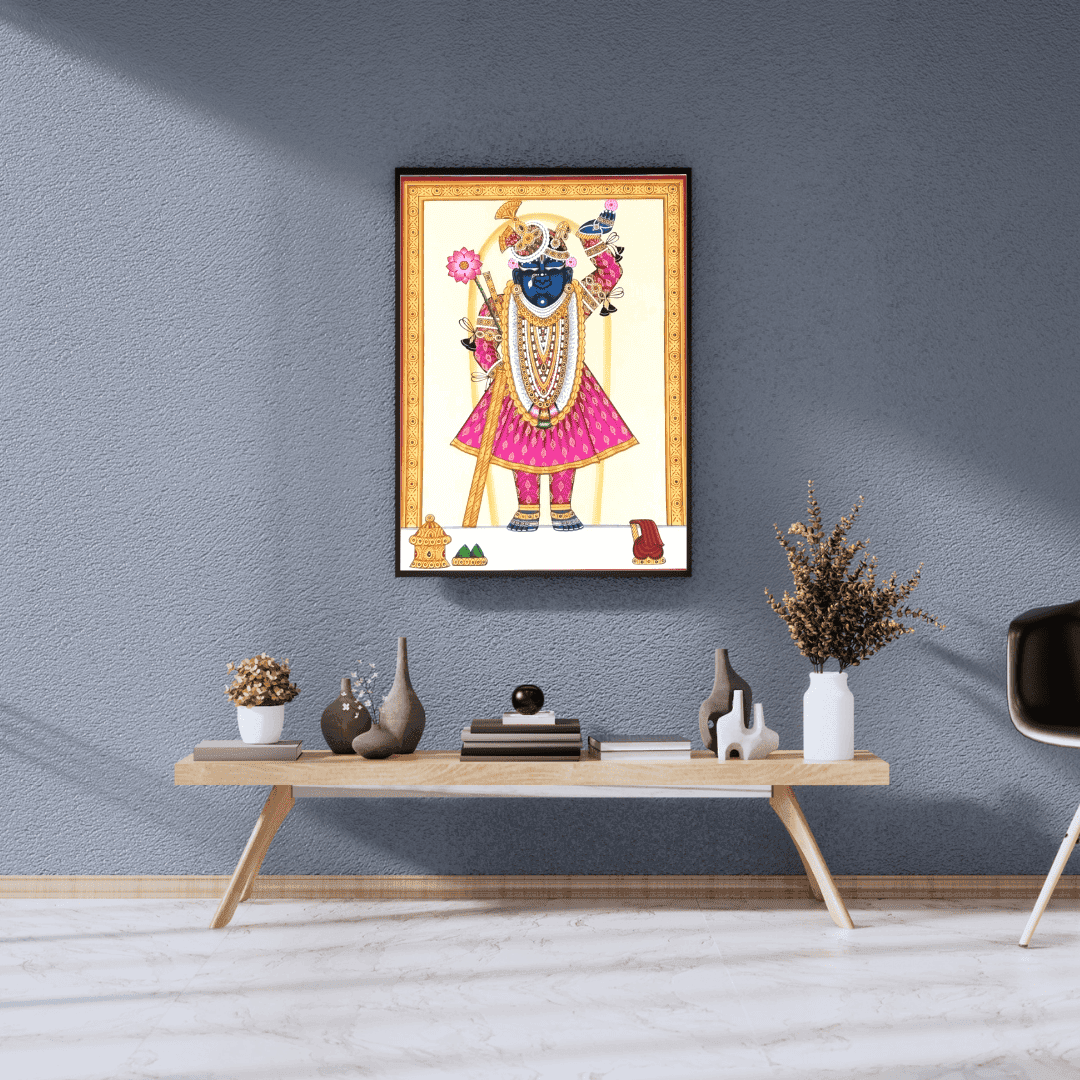 shrinathji painting by nathdwara artist