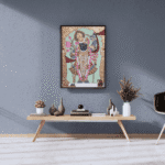Nathdwara-Shrinathji gold leaf painting