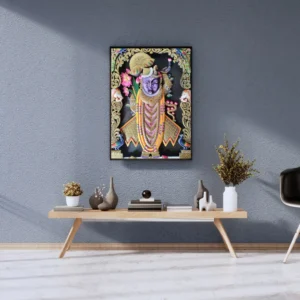 shrinathji gold painting handmade