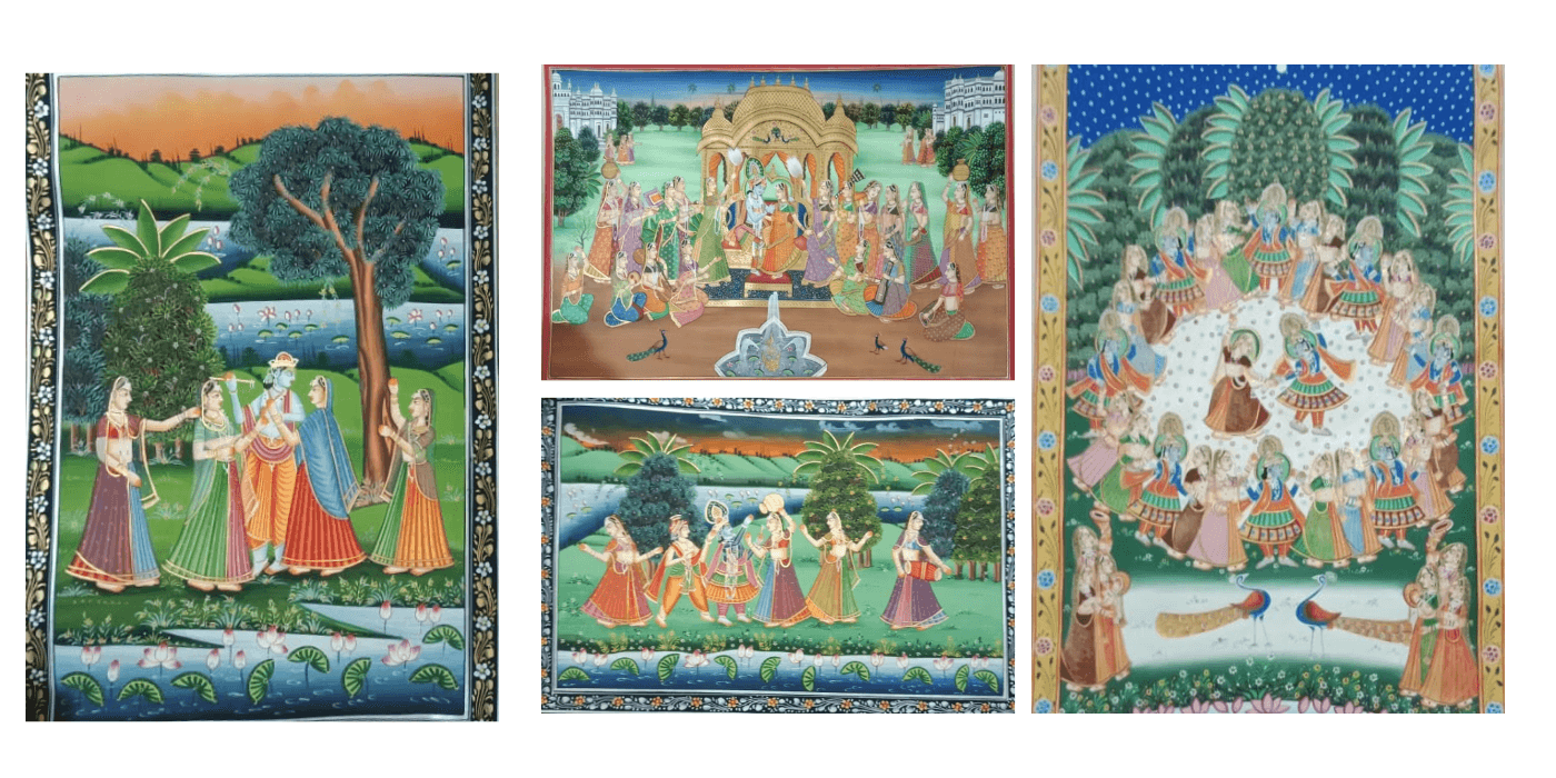 Radha Krishna Painting