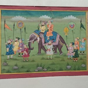 Royal Mughal Miniature Painting