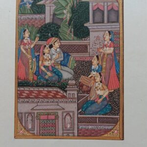 King Akbar With Queen Enjoying Music