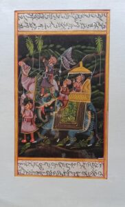 Procession Mughal Miniature