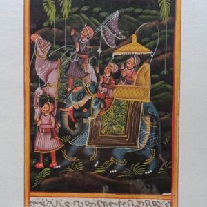 Procession Mughal Miniature