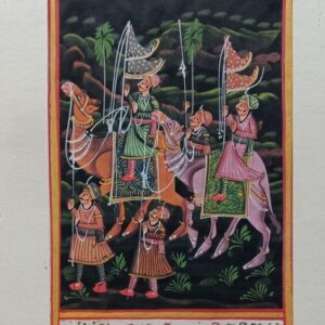 Procession - Miniature Painting