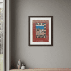 Buy Hunting Persian Mughal Miniature Painting