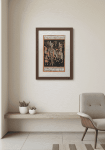 Buy Procession Mughal Miniature