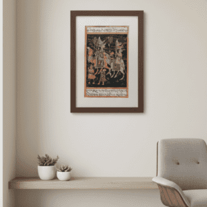 Buy Procession Mughal Miniature