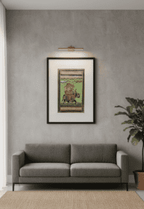 Buy Handmade Mughal Miniature Painting Indian Queen on Composite Elephant