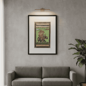 Buy Handmade Mughal Miniature Painting Indian Queen on Composite Elephant