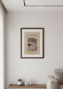 Buy Mughal Miniature Painting love scene