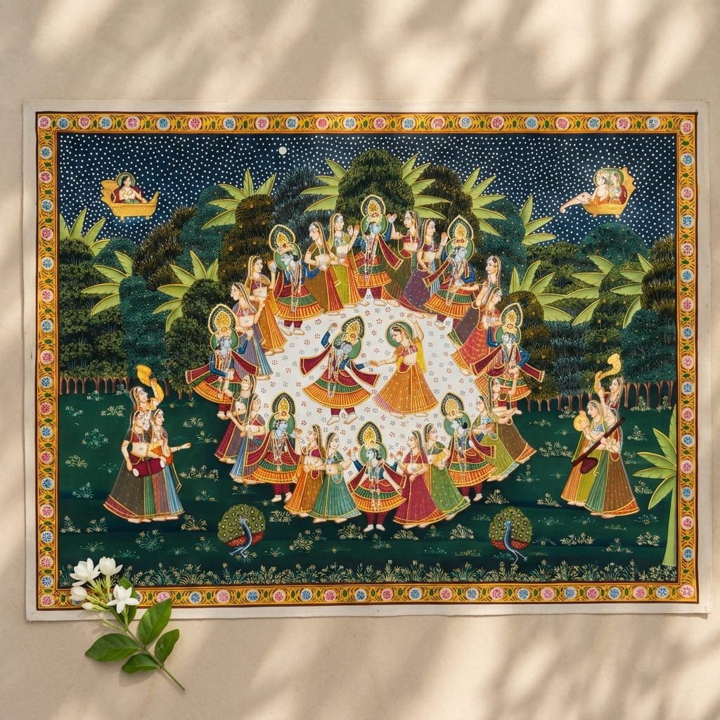 Buy Raslela Pichwai Painting